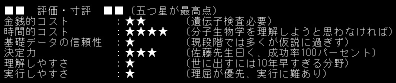 【マトリックス(遺伝子型)ダイエット】寸評・評価.jpg