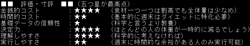 【週末お米ダイエット】評価・寸評.jpg