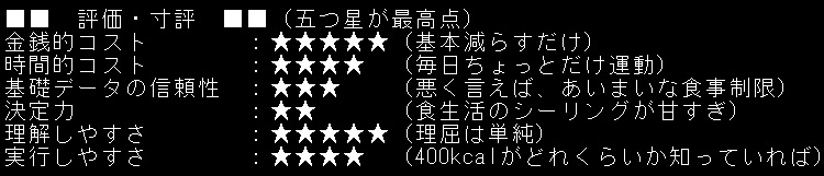 【朝だけダイエット】評価・寸評.jpg